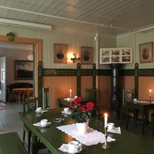 Kaffistova i Berggården, Kystmuseet Rørvik