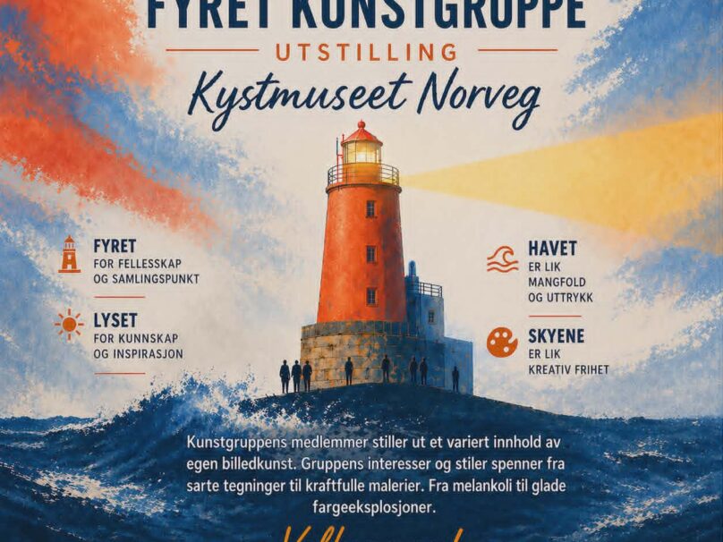 Kunstutstilling med Fyret kunstgruppe